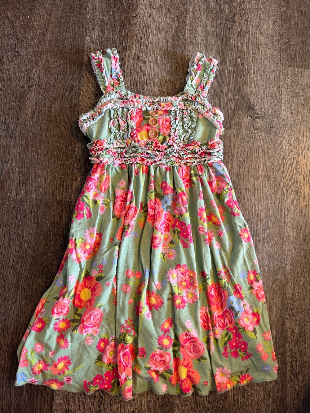 Matilda Jane Girls Size 4 Island Emilia Dress Sundress